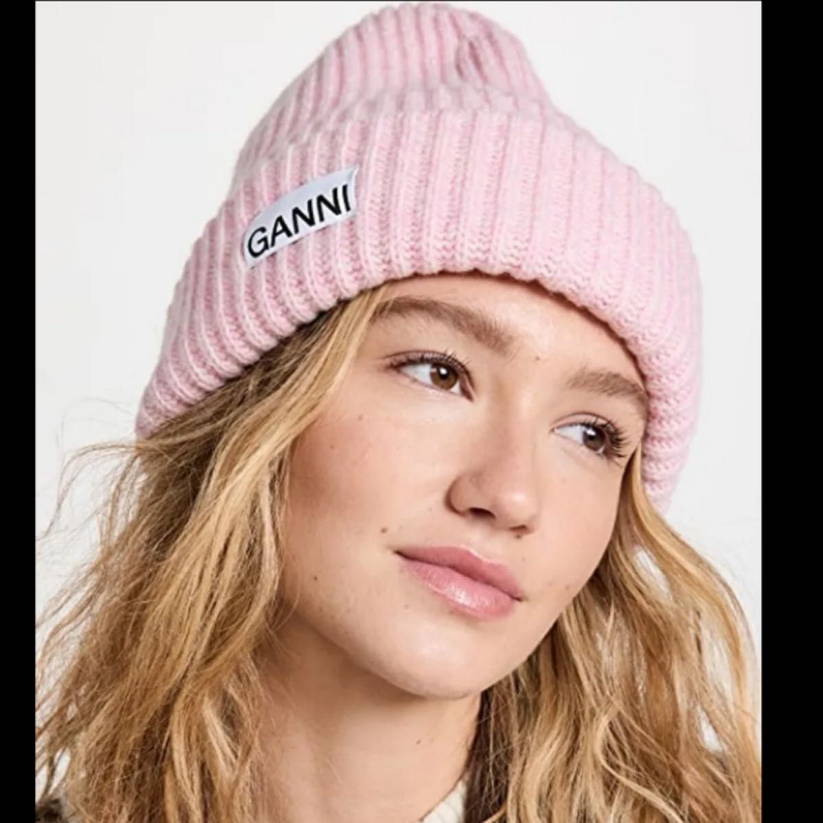 GANNI ガニー ニット帽 ニットキャップ ビーニー レディース