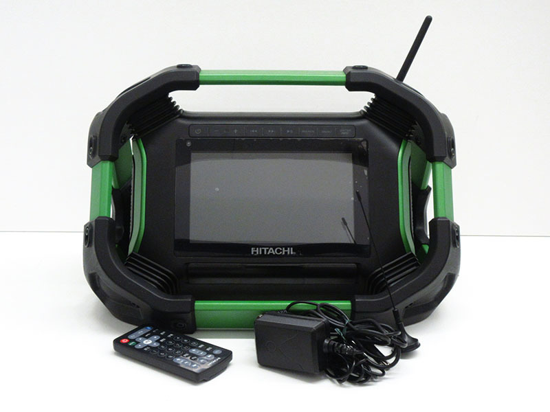 超安い HiKOKI ハイコーキ 14.4V 18V コードレスラジオ付テレビ