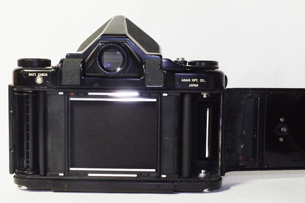 PENTAX 6x7 前期型 ＆ SMC Takumar(6×7)200mm F4　ペンタックス中判（67）望遠レンズセット　稼働良品_画像7