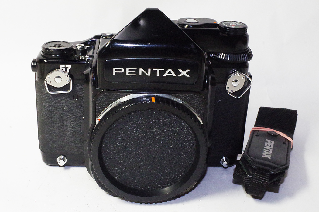 PENTAX 67 後期型 TTLファインダー ペンタックス中判6×7 ボディ 稼働品_画像1