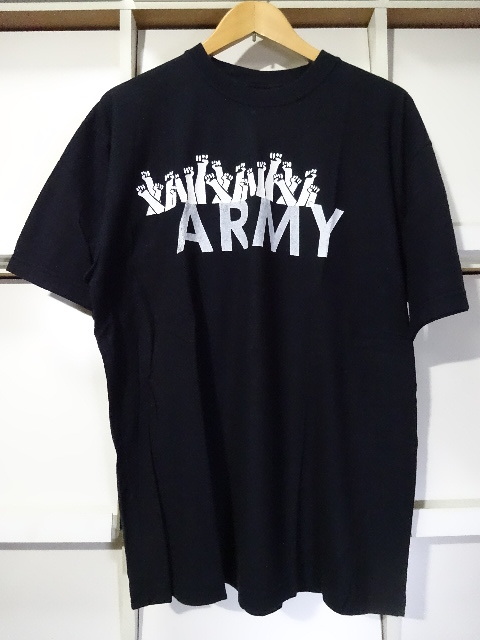 【L】NEIGHBORHOOD×FRAGMENT DESIGN ARMY Tシャツ 03 ネイバーフッド フラグメント デザイン サンダーボルド 藤原ヒロシ 滝沢伸介 新品_画像1