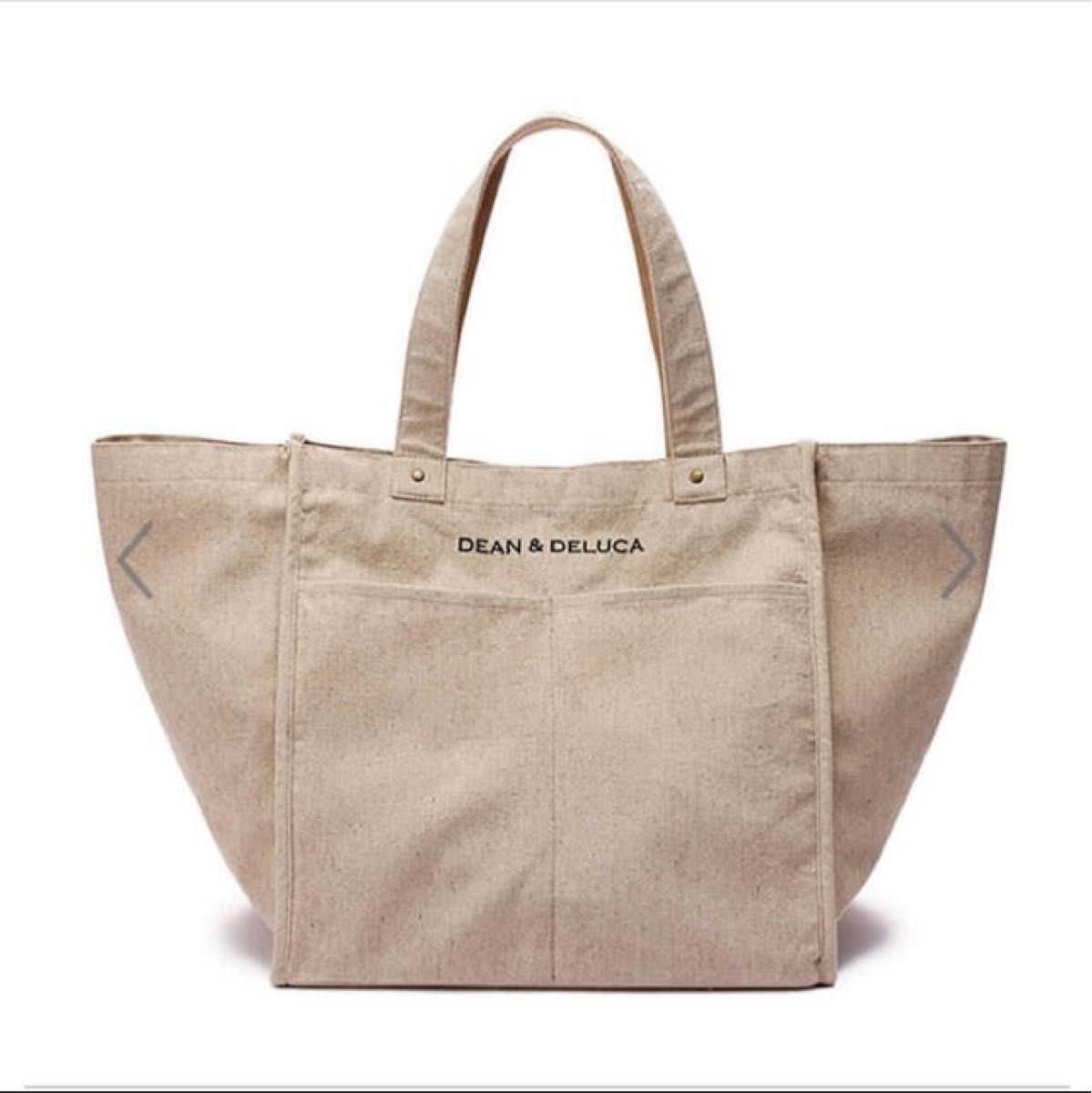 DEAN & DELUCA　リネンマーケットトートバッグ Lサイズ  