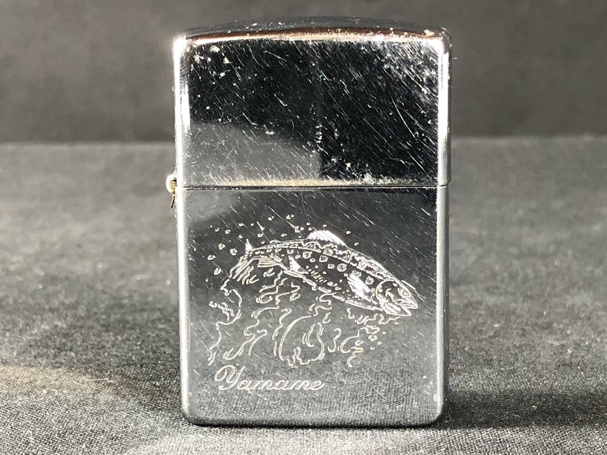 レア ブルーチタン YAMAME ヤマメ zippo-