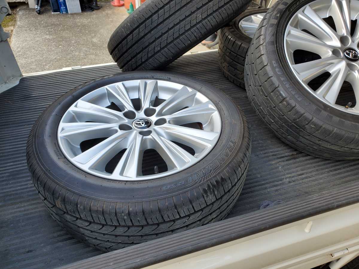 アルファード ヴェルファイア 30 純正 美品 235 50R18 バリ山 4本