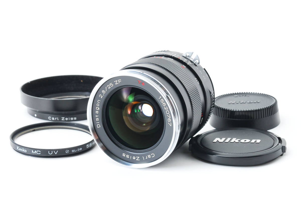 珍しい カールツァイス マウント用 F Nikon Lens ZF F/2.8 25mm T