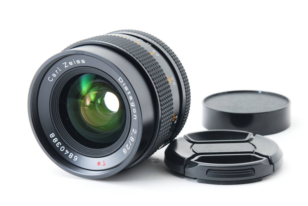 【美品/動作OK】 Contax Carl Zeiss Distagon T* 28mm f/2.8 MMJ Wide Angle Lens コンタックス 広角 単焦点 マニュアル レンズ #TA-472
