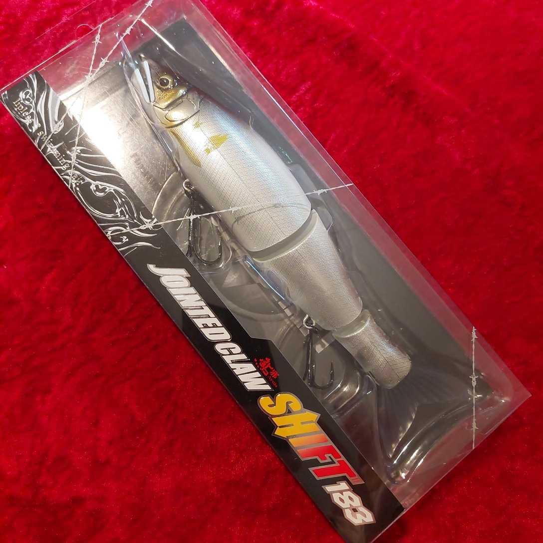 おトク情報がいっぱい! ガンクラフト ジョインテッドクローシフト 183 type-F ホワイトバック鮎 新品未開封 即決 ビッグベイト おトク情報がいっぱい! ガンクラフト ジョインテッドクローシフト 183 type-F ホワイトバック鮎 新品未開封 即決 ビッグベイト