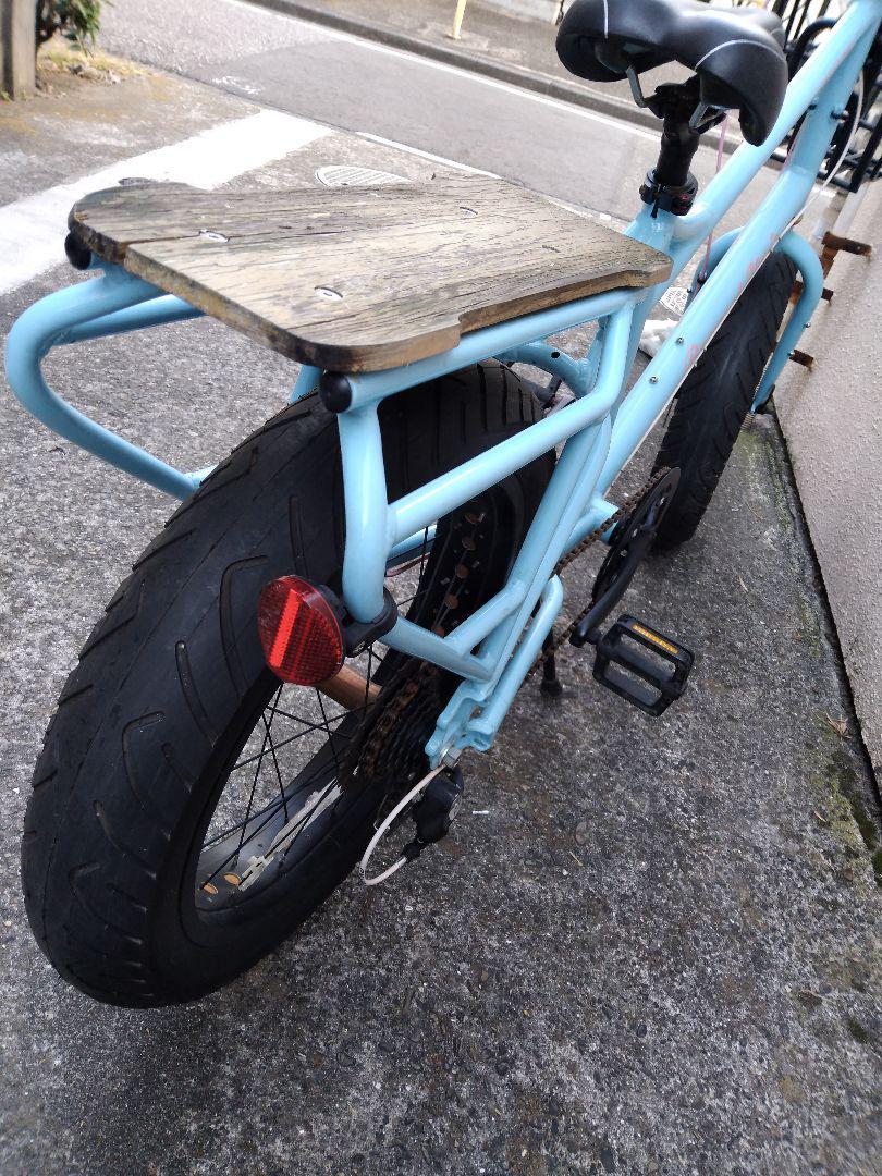 新品 13万 ミニベロ ファットバイク 自転車 新宿 東京 東京都 バイク変速 BONNET NOIR ボネノワール 14' BNF20 20インチ_画像4