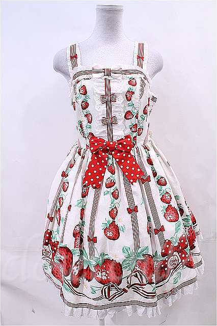 スマートスクラブス Angelic Pretty 摘みたていちご JSK KC セット
