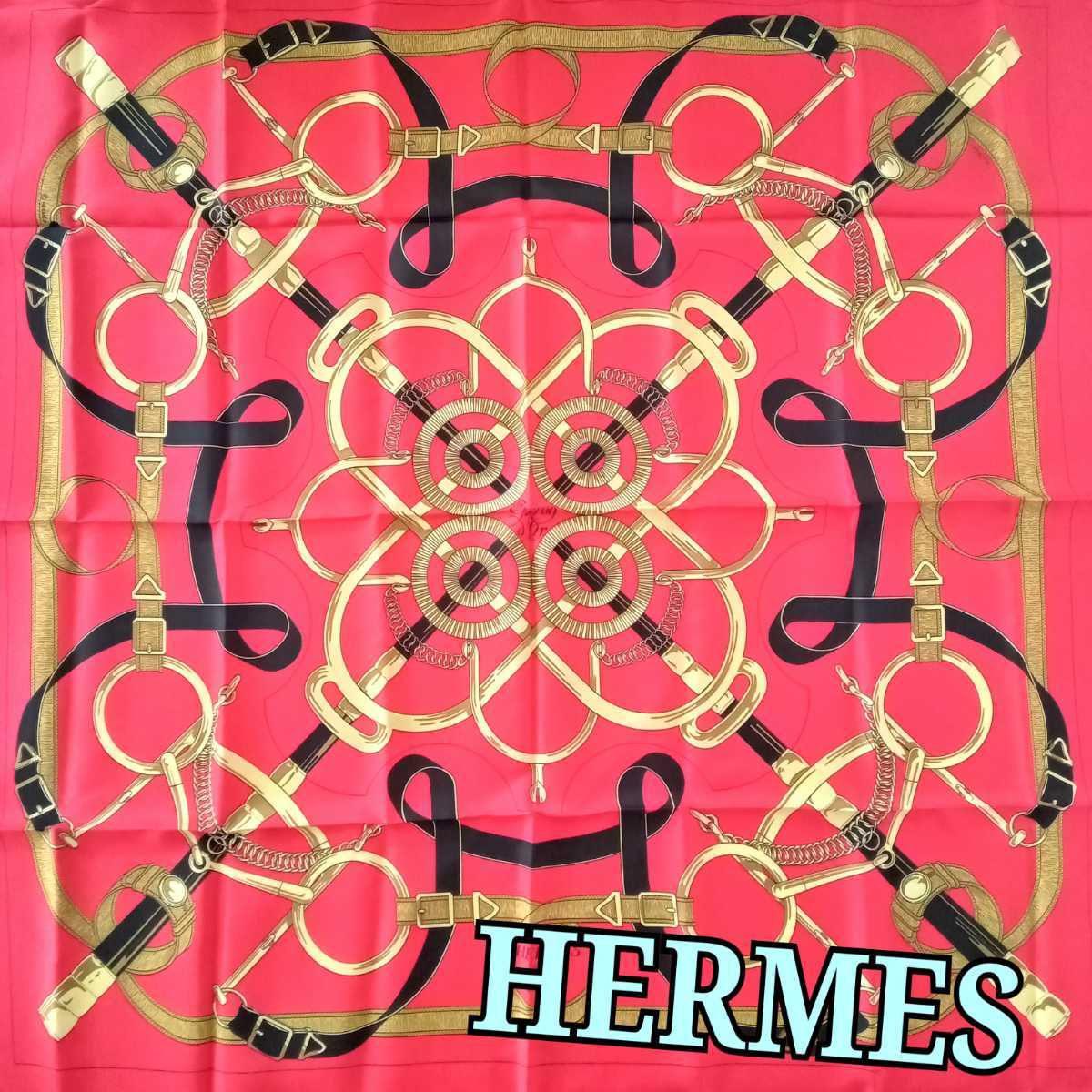 HERMES エルメス スカーフ-