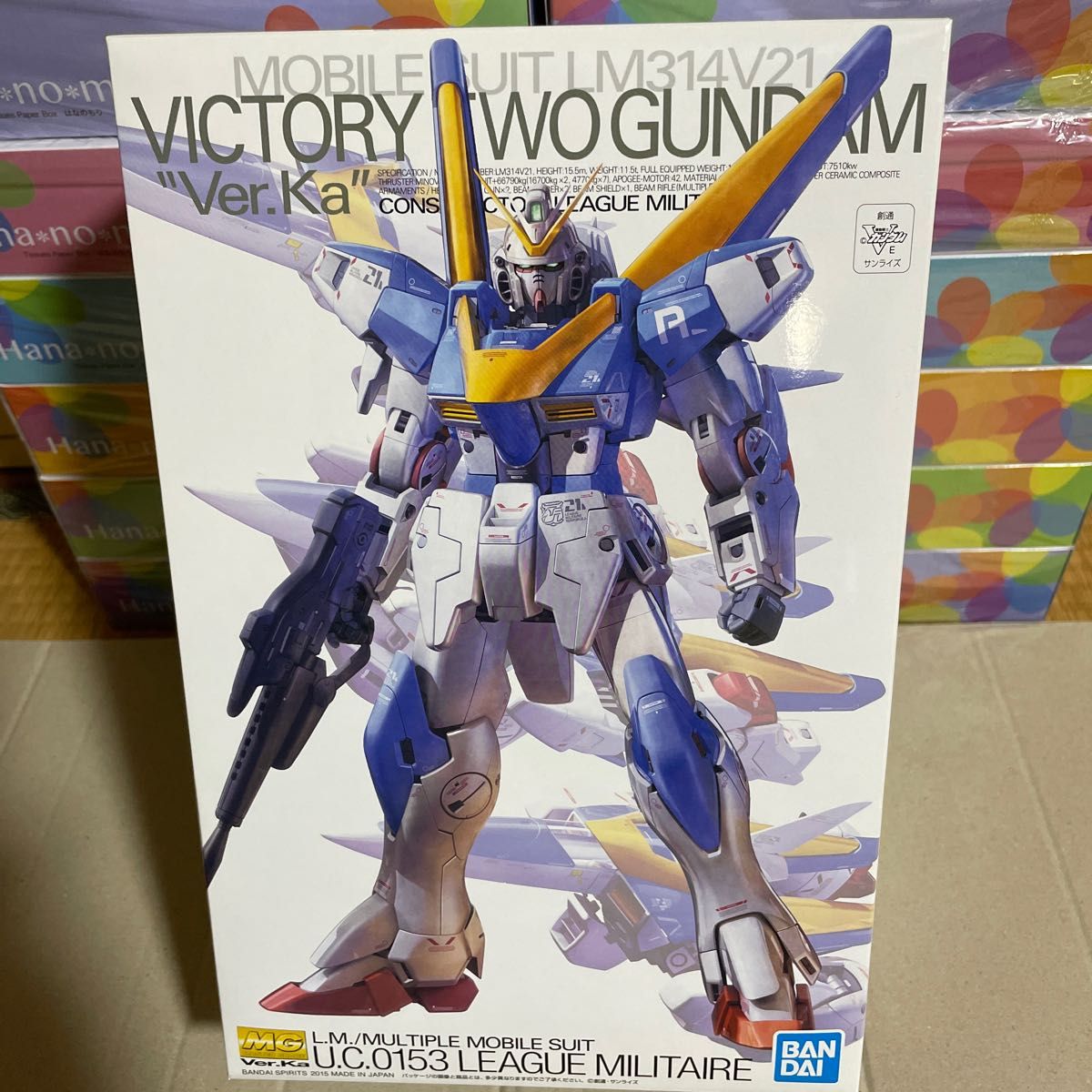 MG 1/100 V2ガンダム(Ver.ka)& RE 100 ガンイージ & RE 100 シャッコー 3点セット