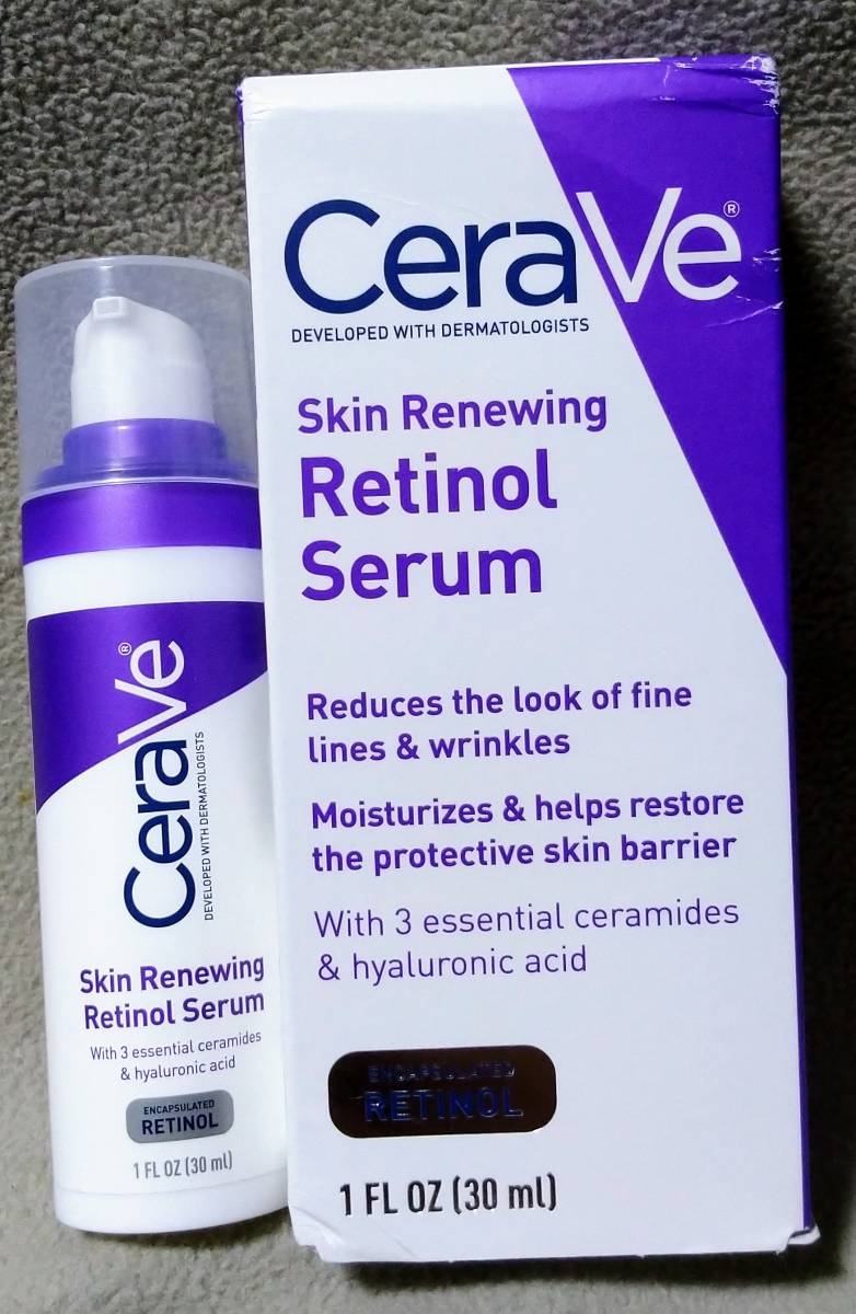 ■送料無料■セラヴィ スキンリニューイングレチノールセラム 30ml Cerave Skin Renewing Retinol Serum_画像1