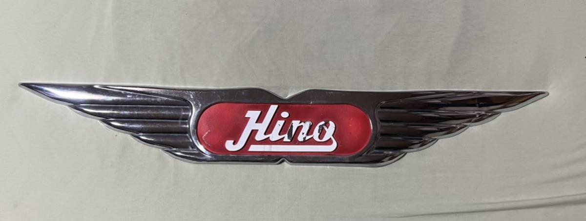 日野 HINO ウィング エンブレム 行燈 アンドン マーク 当時物 レトロ