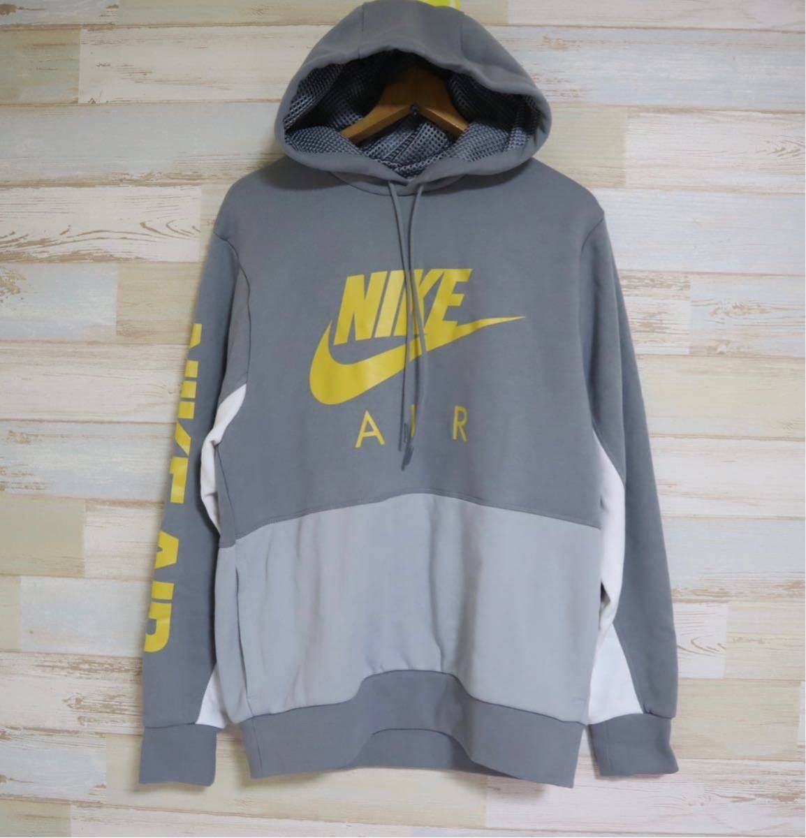 新品 定価10780円 Mサイズ　NIKE ナイキ　エア　ブラッシュドバック フリース プルオーバー パーカー_画像1