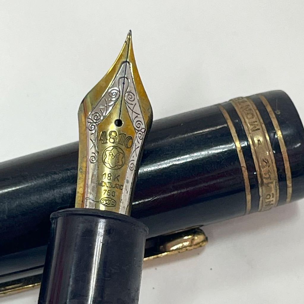 ◇ MONTBLANC ◇ モンブラン 万年筆 マイスターシュティック ペン先