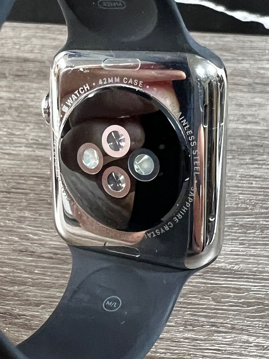 Apple Watch 初代（Series 1；ステンレス）42mm GPSモデル