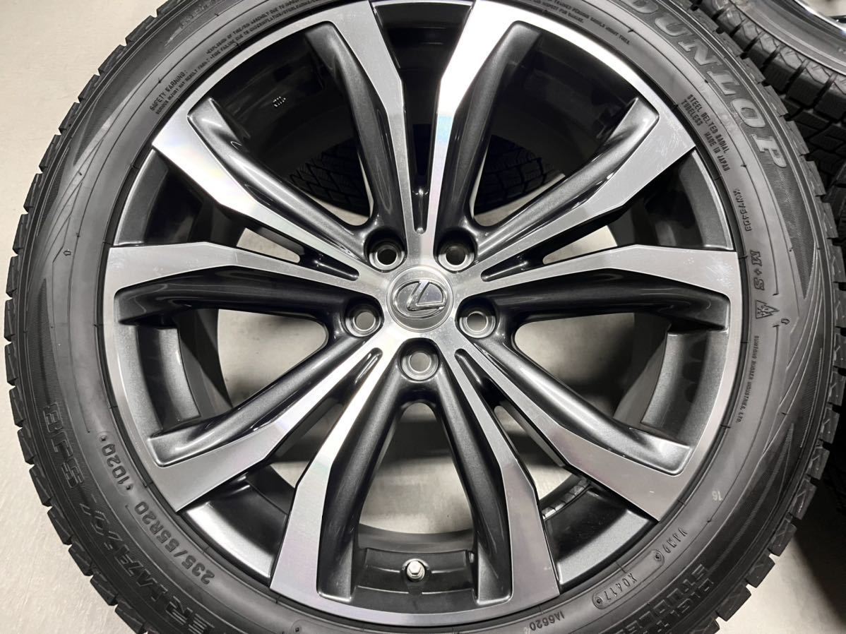 国産最新作】 235/55R20 20インチ レクサスRX】 DUNLOP ウィンター