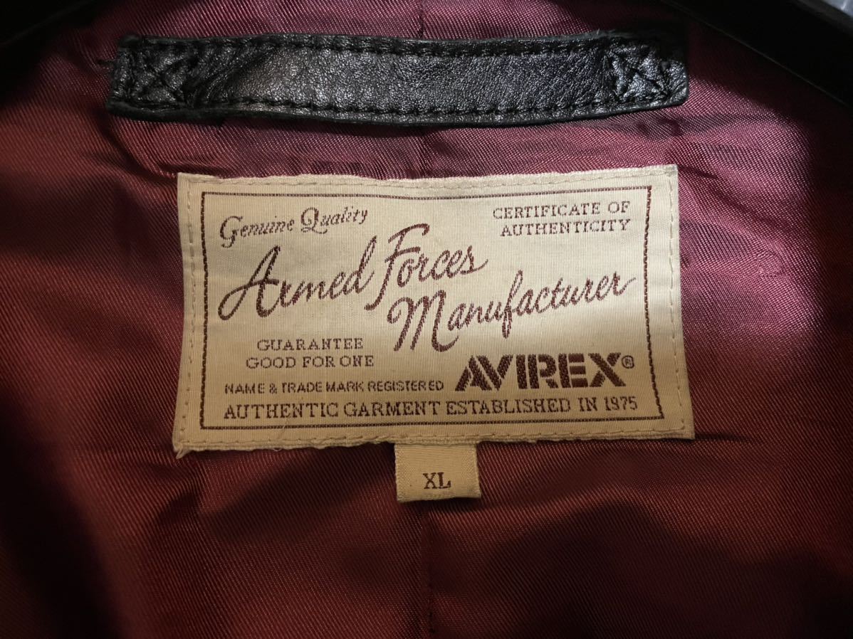 AVIREX байкерская куртка XL размер 