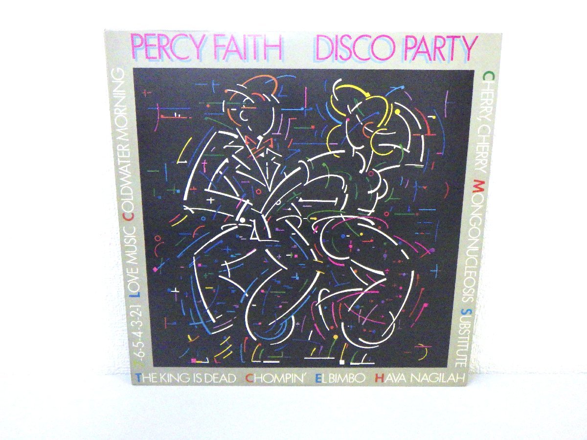 LP レコード PERCY FAITH パーシー フェイス オーケストラ DISCO PARTY 【E-】 D1411A_画像1