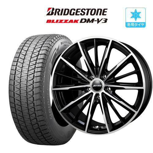 スタッドレスタイヤ ホイール 4本セット AMD ブリヂストン SP G-Line