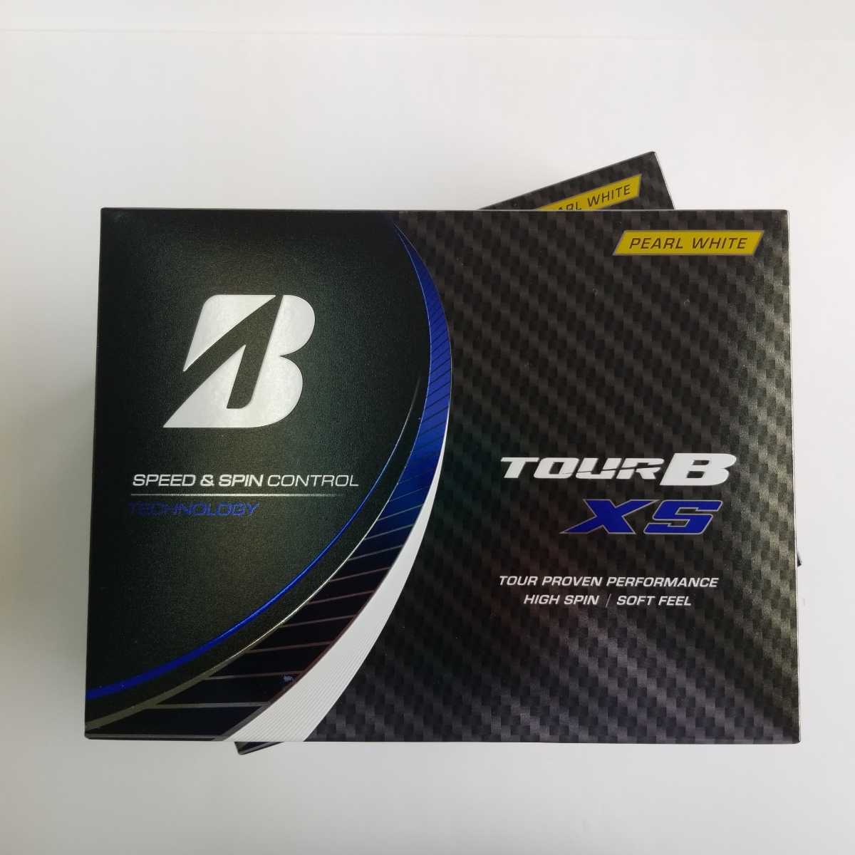 新品 NEW ブリヂストンゴルフ『TOUR B XS』パールホワイトカラーボール