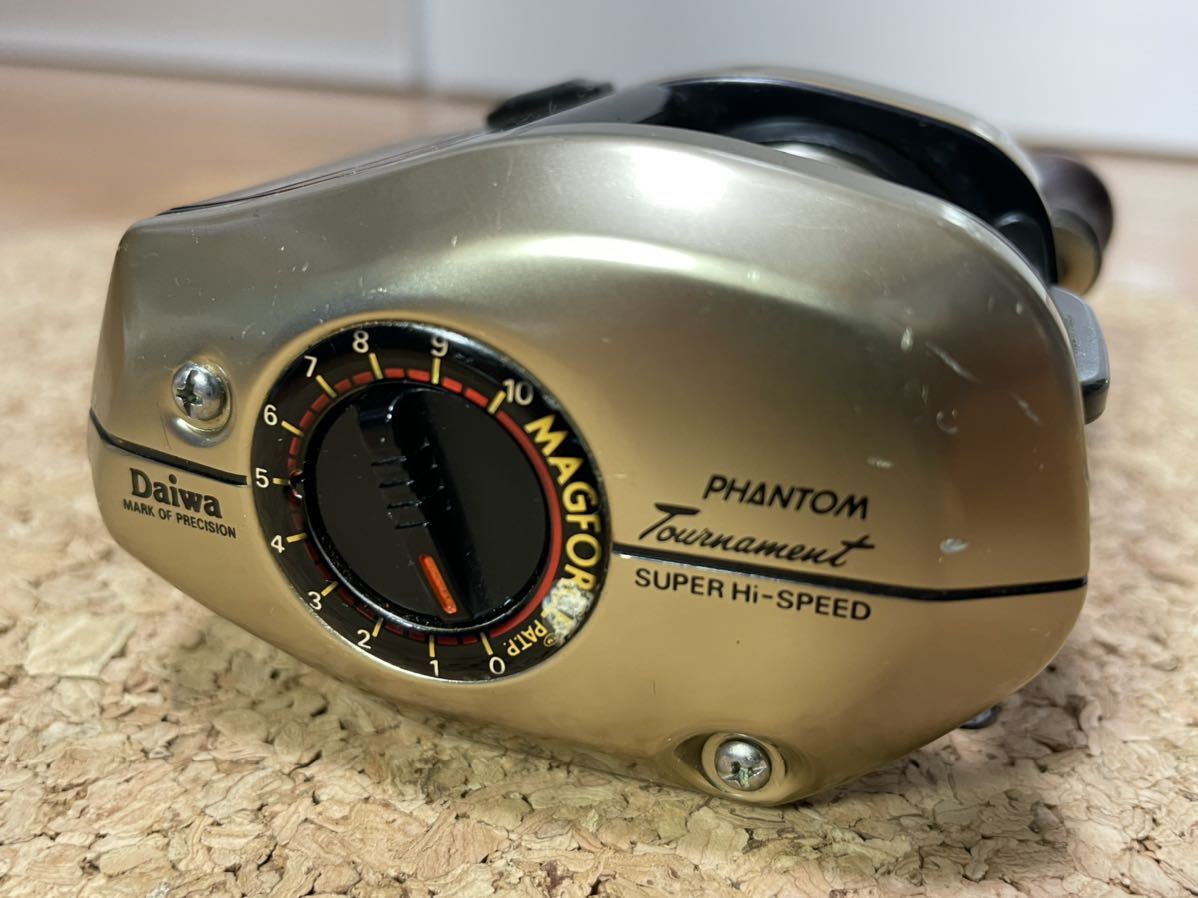 ★即決！稀少 オールド DAIWA PHANTOM ダイワ ファントム トーナメント SS-15 美品！機関好調 ★_画像5