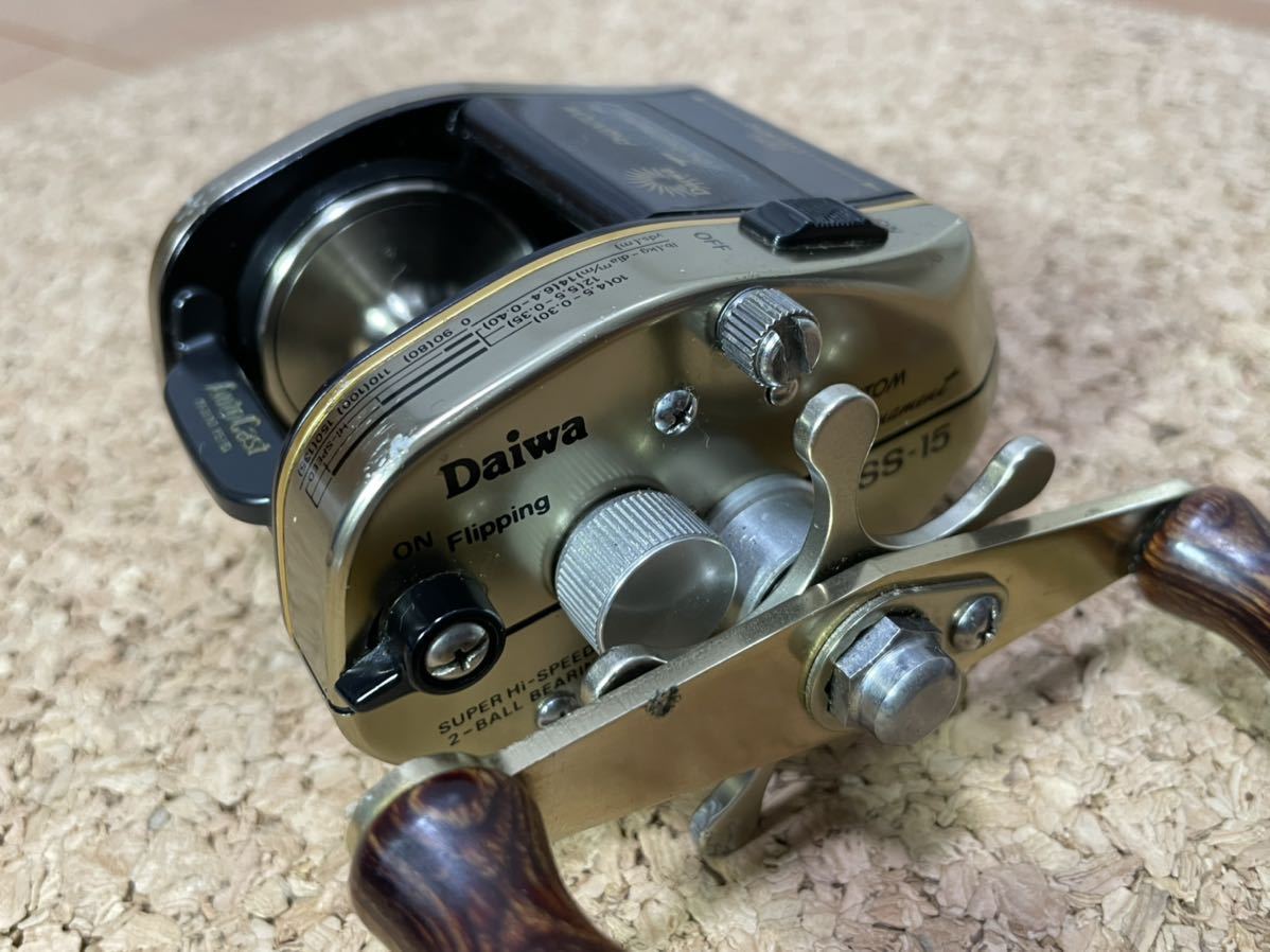 ★即決！稀少 オールド DAIWA PHANTOM ダイワ ファントム トーナメント SS-15 美品！機関好調 ★_画像8