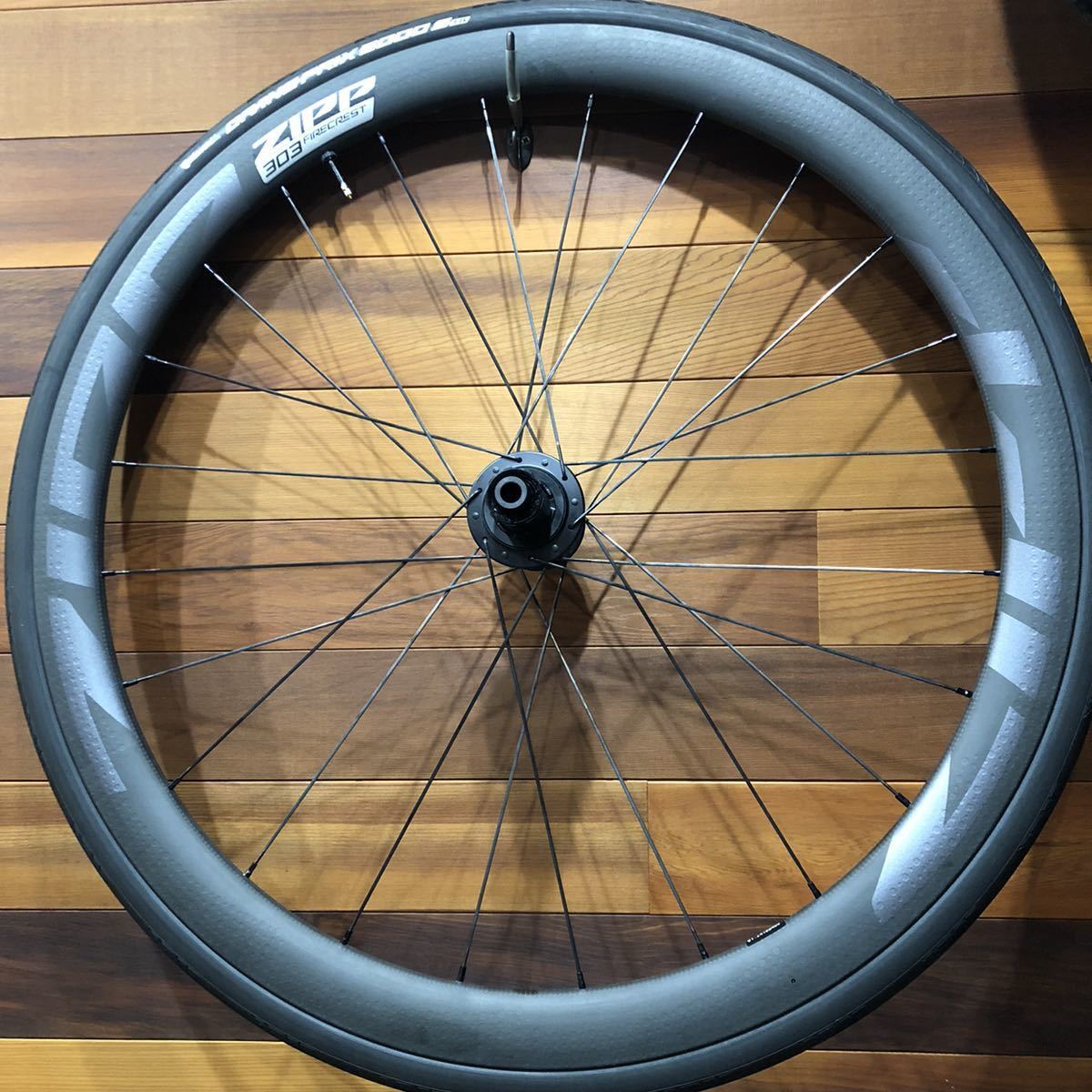 Zipp 303 Firecrest Tubeless Disc + GP5000sTR 28c 前後セット www