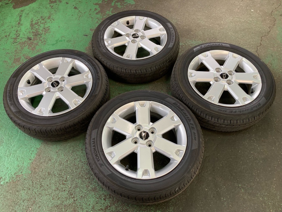新車外し】トラック タイヤ スチールホイール7本セット 215/85r16