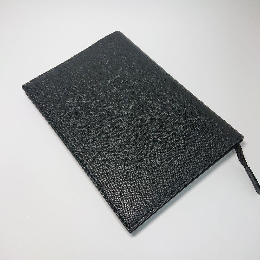 ○★新品 未使用 dunhill デューク マルケトリー ノートブック ブラック 新品未使用】ダンヒルdunhill A5ノートブック ブックカバー
