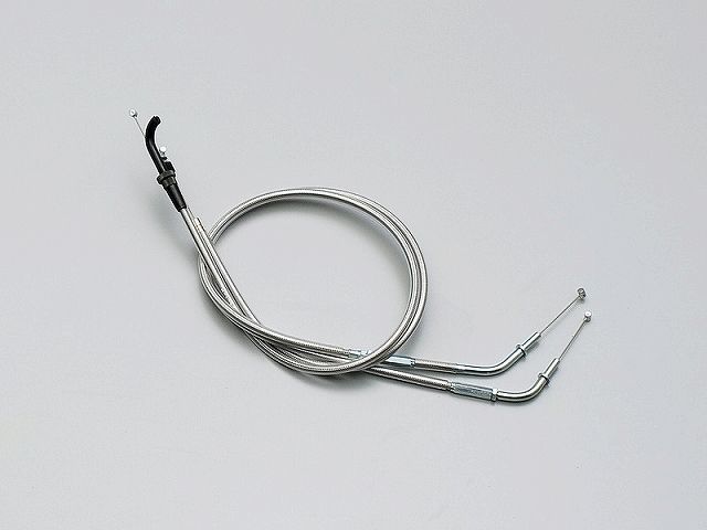 ハリケーン HB6752M スロットルケーブル W ステンメッシュ ZRX400/II 100mmロング