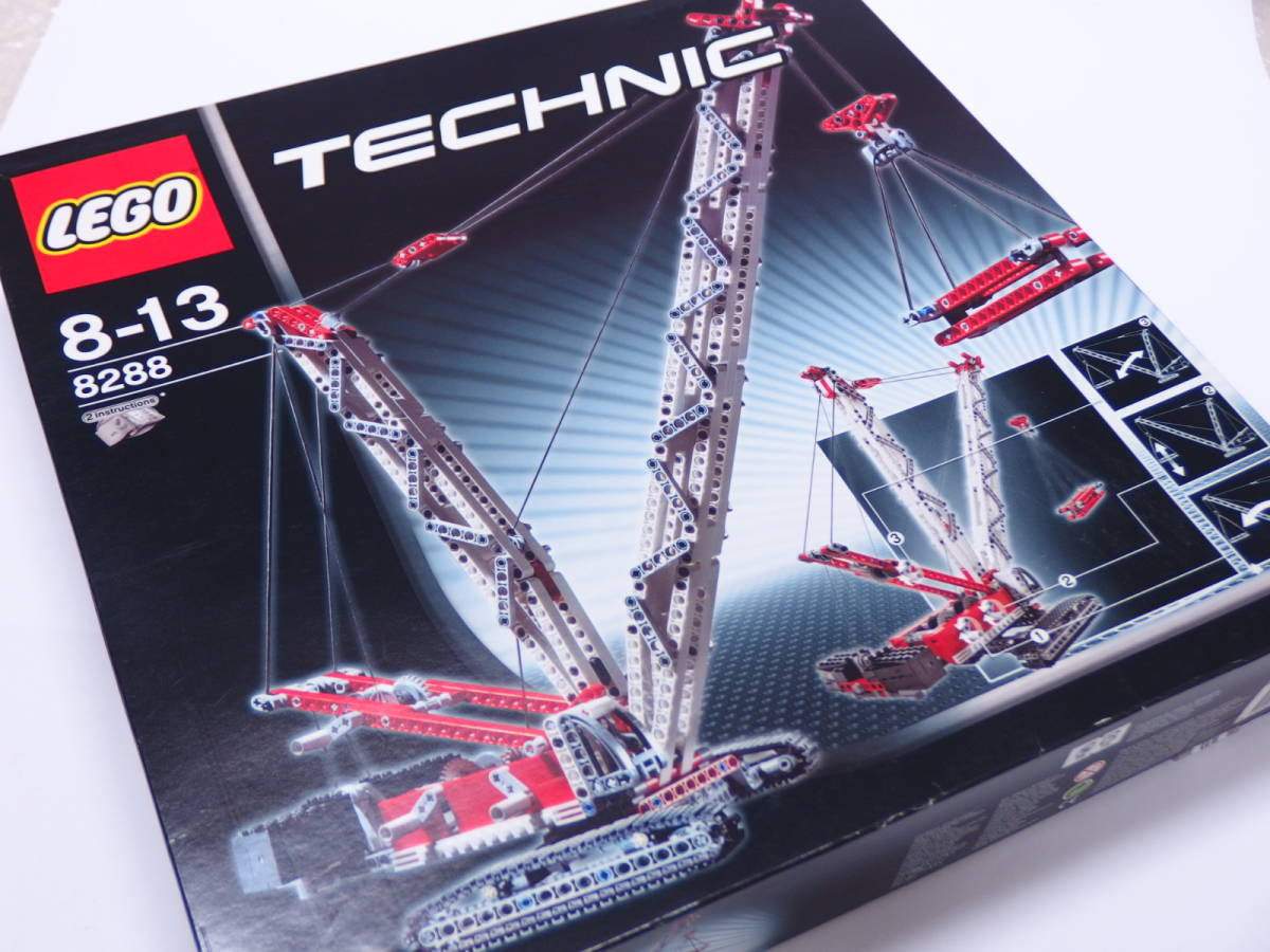  трудно найти /LEGO/ technique /8288/ кран на гусеничном ходу / нераспечатанный новый товар / бесплатная доставка /RARE/LEGO/Technic/8288/Crowler Crane/Brand NEW
