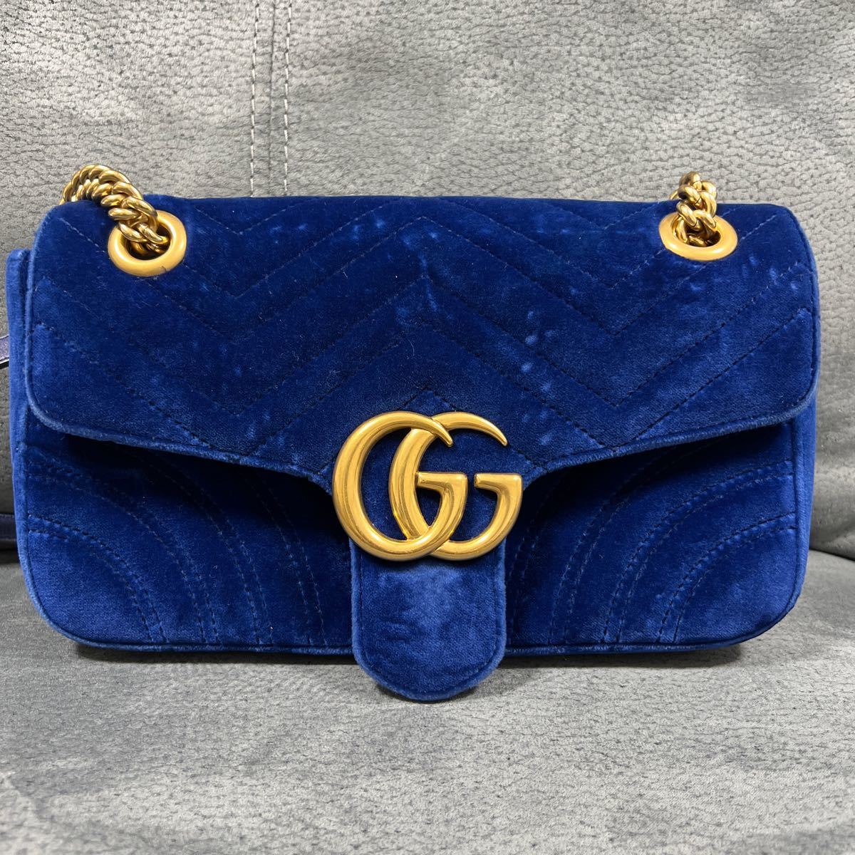 グッチ GGマーモント ベロア 2wayバッグ | noonanwaste.com