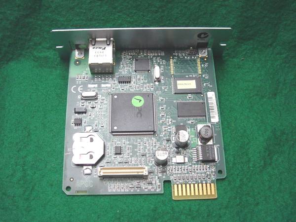 APC AP9617 Network Management Card10/100RX/TX used APC company UPS.. do use network card. postage 210 jpy 