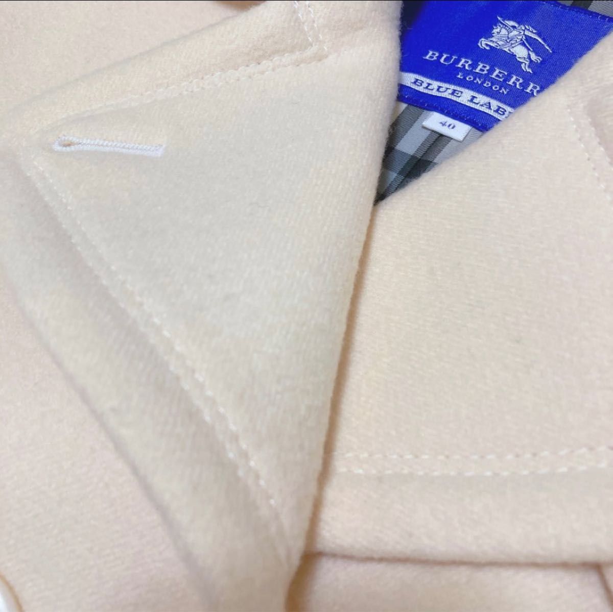 BURBERRY BLUE LABEL ロングコート ウール100% | noonanwaste.com