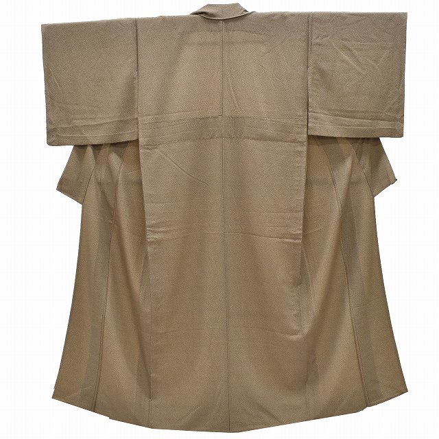 江戸小紋 単衣 リサイクル着物 正絹 仕立て上がり 小紋 美品 rr1617b 着物ひととき