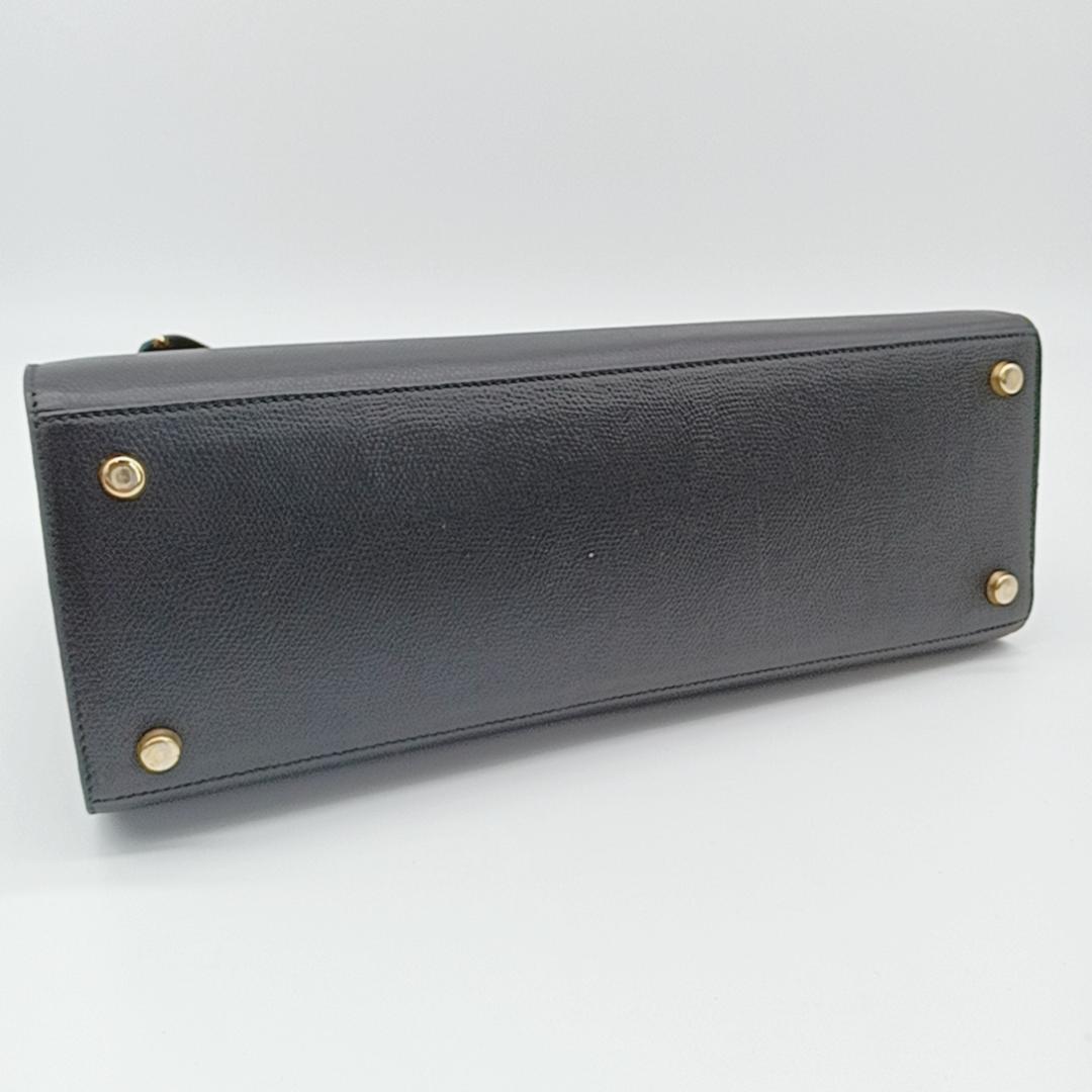 美品】ヘンリーハイクラス 2way ハンドバッグ ショルダーバッグ レザー
