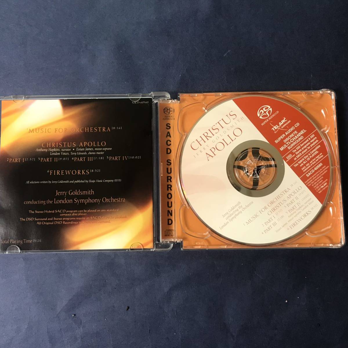 *JERRY GOLDSMITH CHRISTUS APOLLO hf4f SACD