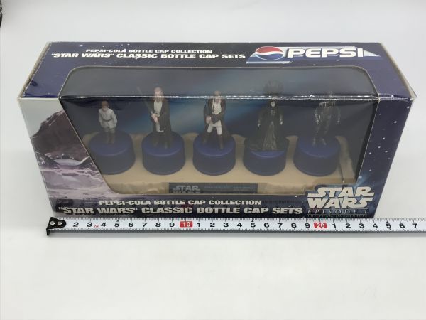 【15792】STAR WARS スター ウォーズ ペプシ ボトルキャップ No.7 エピソードⅠ未開封 60サイズ