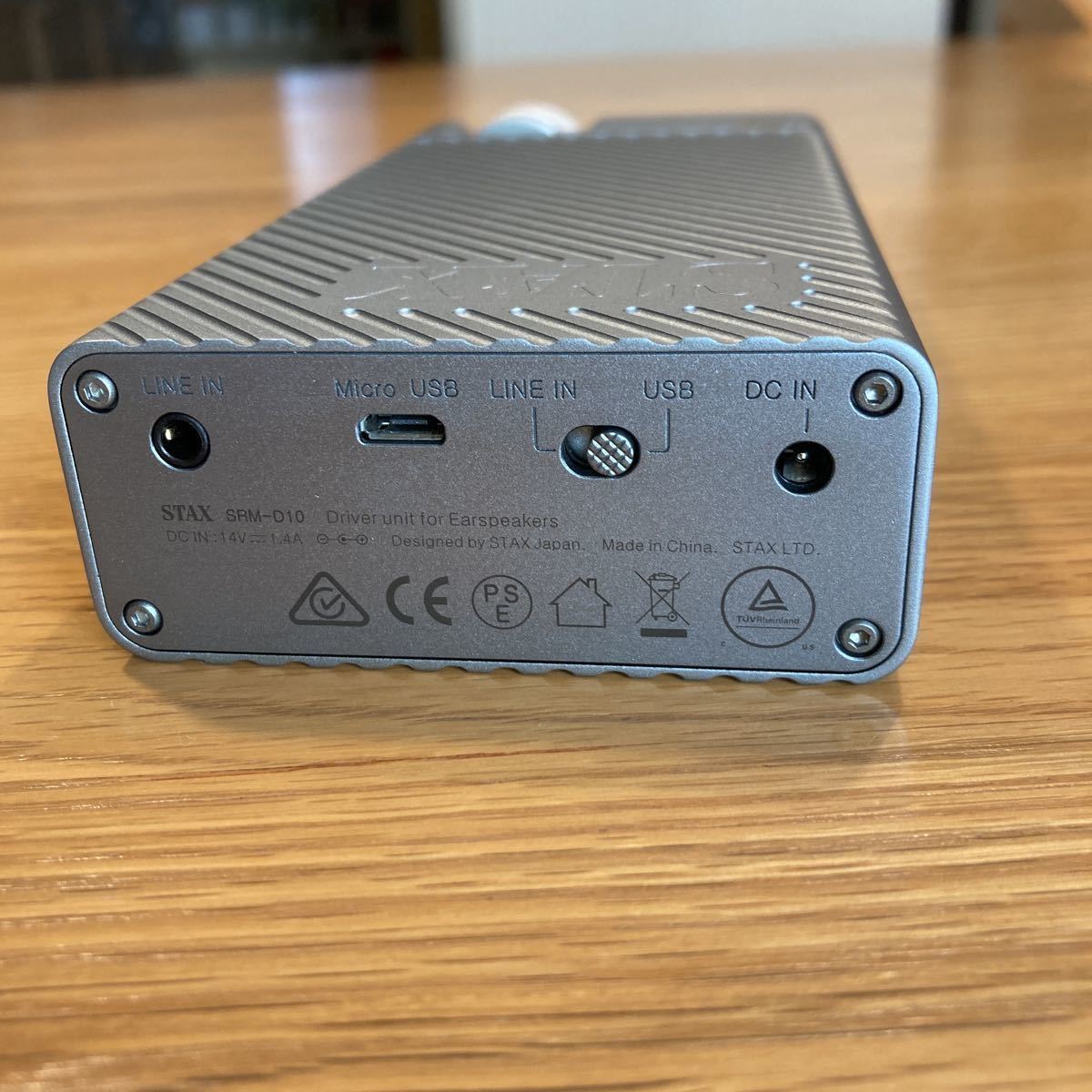 STAX スタックス SRM-D10 DAC搭載型イヤースピーカー専用ポータブル