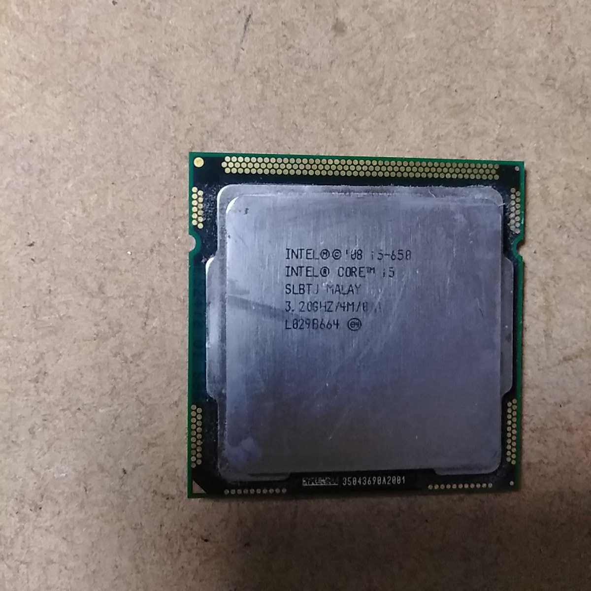 CPU Intel Core i5 650 3.20GHz SLBTJ - JChere雅虎拍卖代购