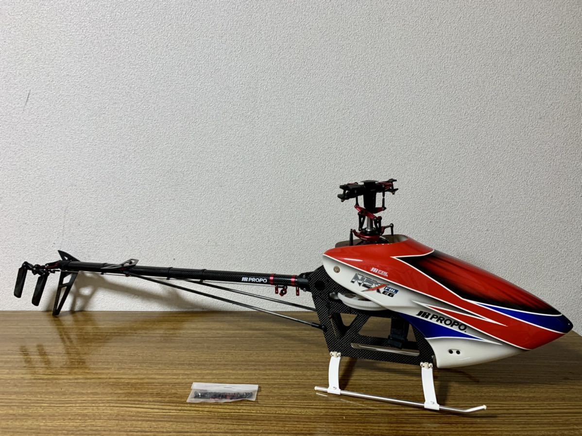 ラジコンヘリ JR PROPO NEX E6 550 メカ付き-