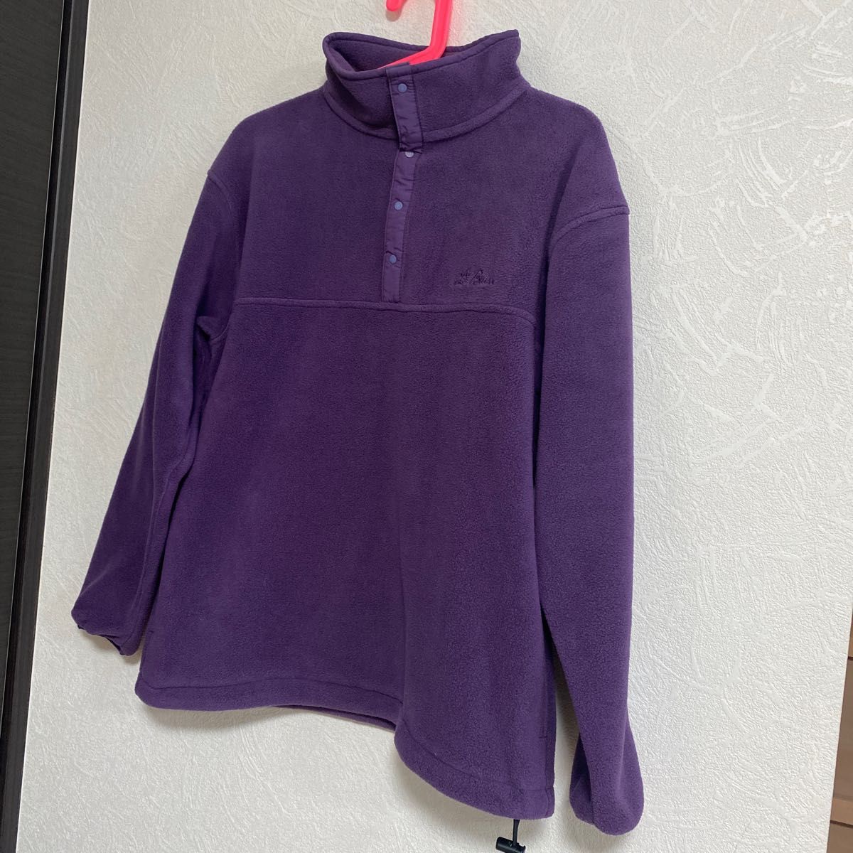 L L BEAN USA製 フリースジャケット 紫 パープル women's S エルエル