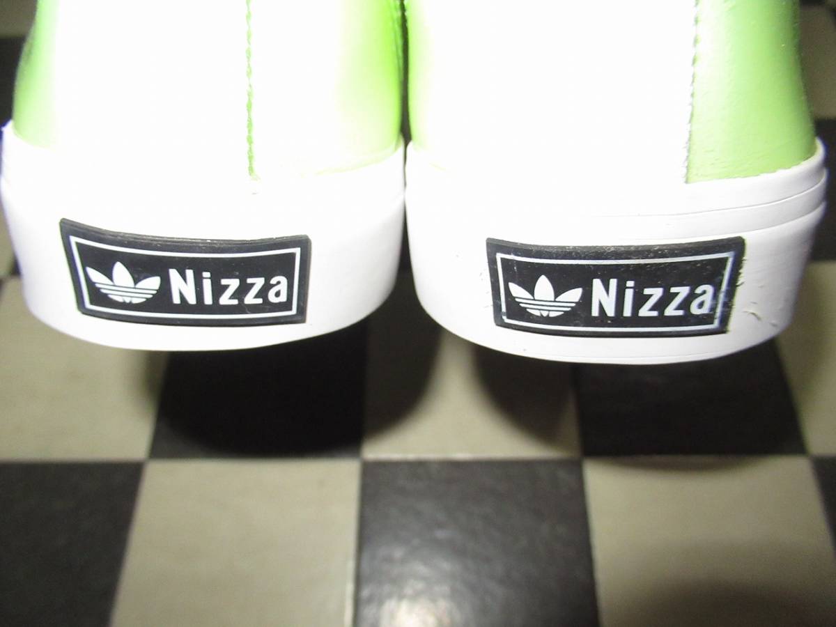 ★アディダス オリジナルス/adidas Originals★新品　NIZZA HIGH W/ニッツァ ハイW　22.5ｃｍ　シースルー　シグナルグリーン_画像8