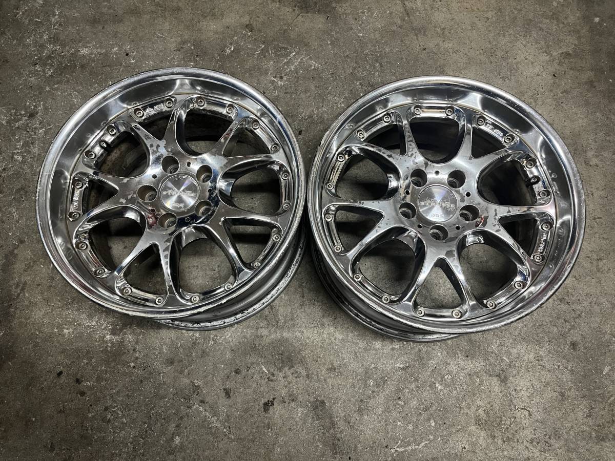 SSR エイグルストラッセ 17インチ 2本 ブラック系 自動車タイヤ