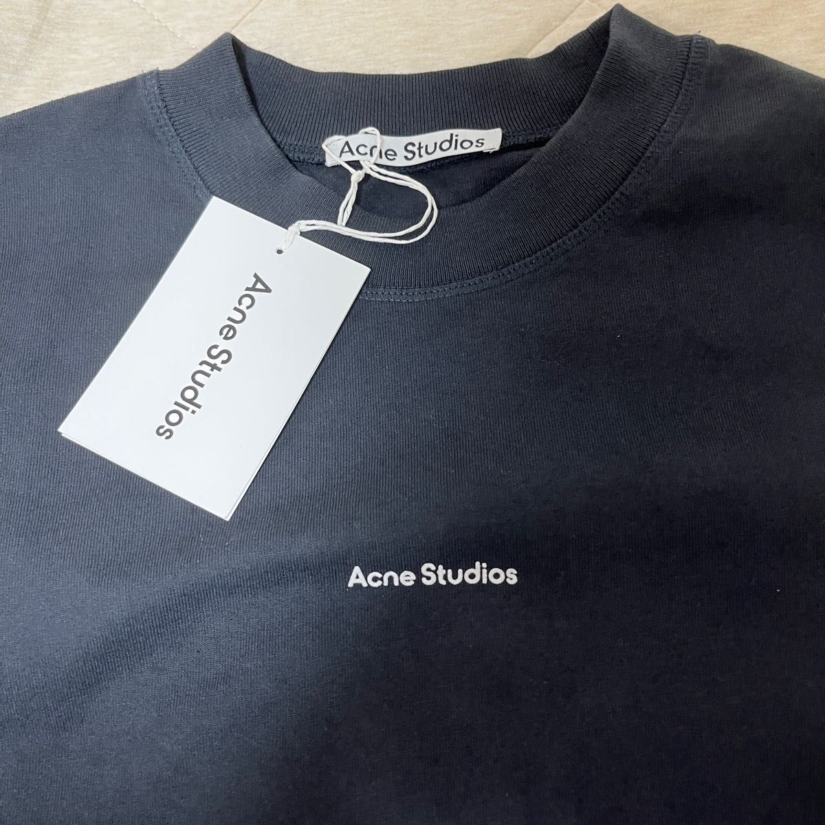 Acnestudios ロゴ ロンTシャツ - ruizvillandiego.com