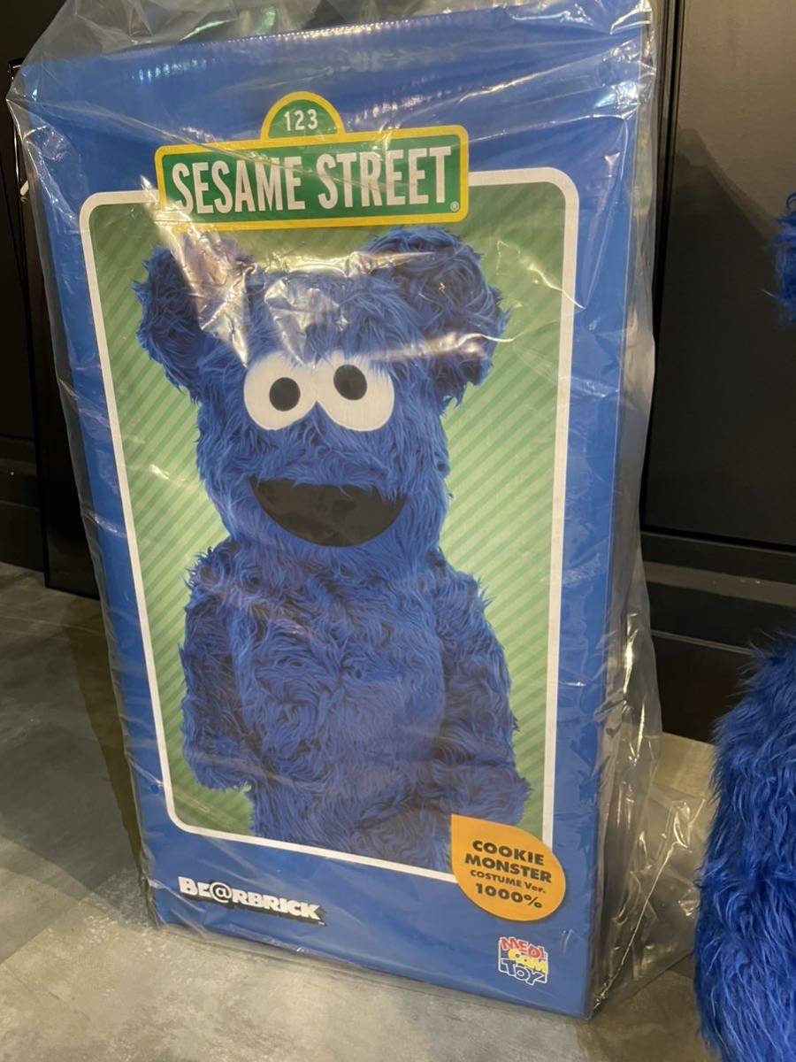 BE@RBRICK COOKIE MONSTER Costume Ver. 1000% ベアブリック BE@RBRICK COOKIE MONSTER Costume Ver. 1000% ベアブリック