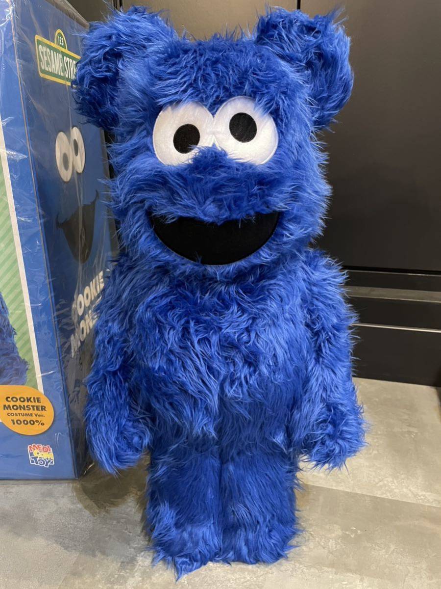 BE@RBRICK COOKIE MONSTER Costume Ver. 1000% ベアブリック BE@RBRICK COOKIE MONSTER Costume Ver. 1000% ベアブリック