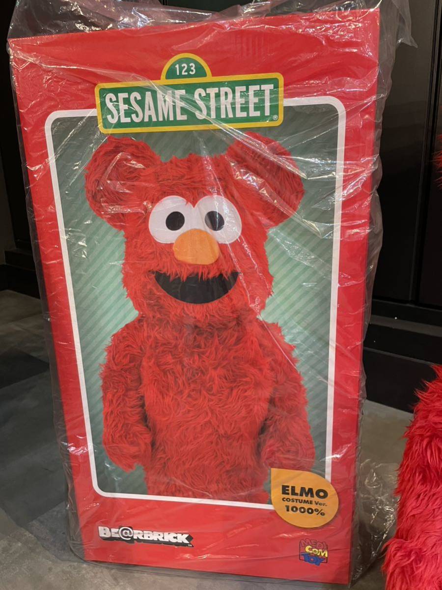 BE@BRICK Elmo Costume 1000% ファーストVer. ベアブリック BE@BRICK Elmo Costume 1000% ファーストVer. ベアブリック