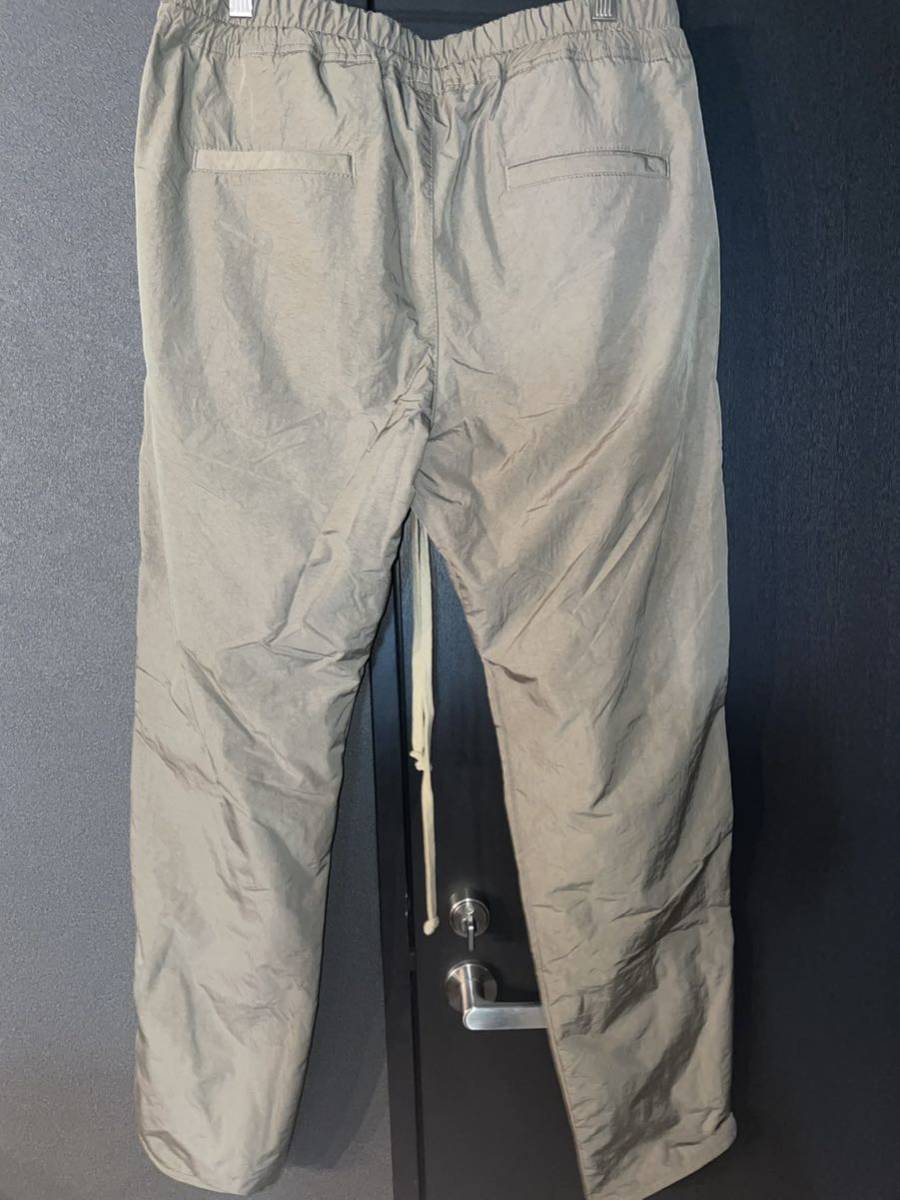 fear of god seventh collection track pants sizeM フィアオブゴッド ナイロン パンツ_画像2